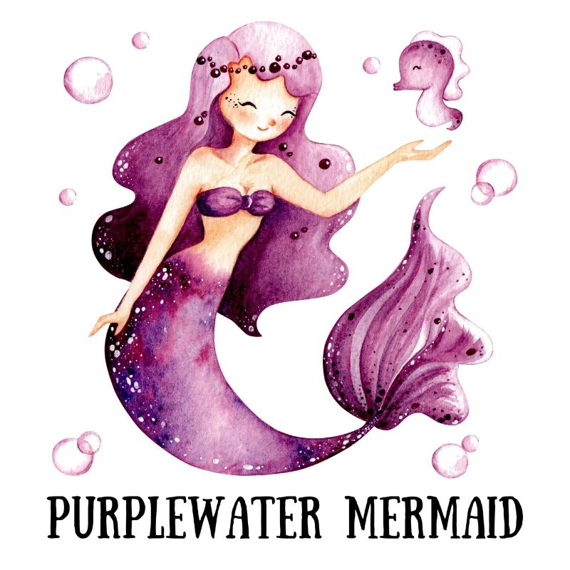 Sirène d’eau pourpre