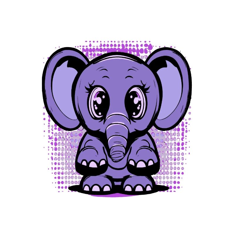 Mignon bébé éléphant