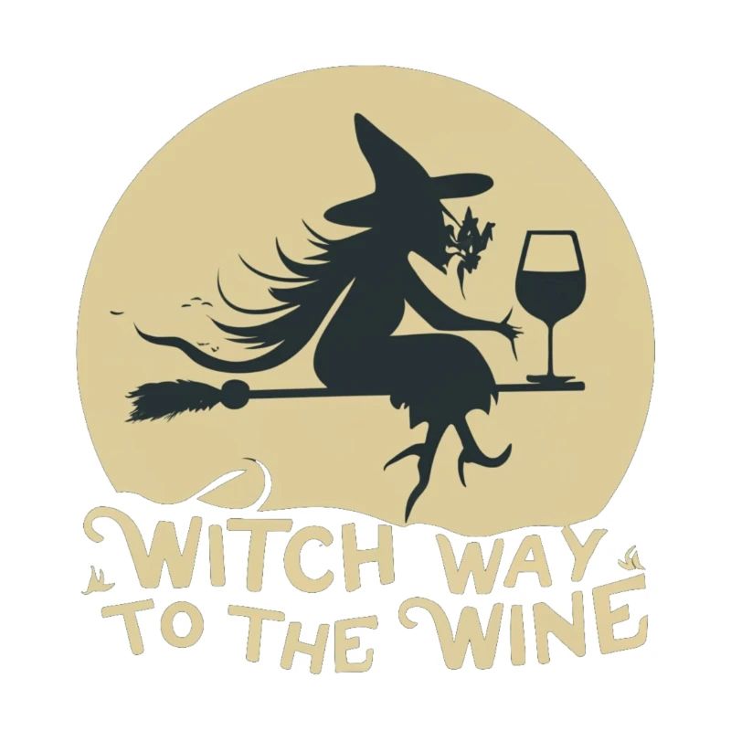Chemin de la sorcière vers le vin