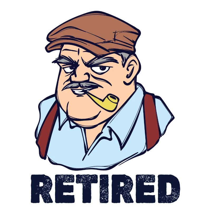 Pension Spruch Ruhestand Lebensabend Freiheit