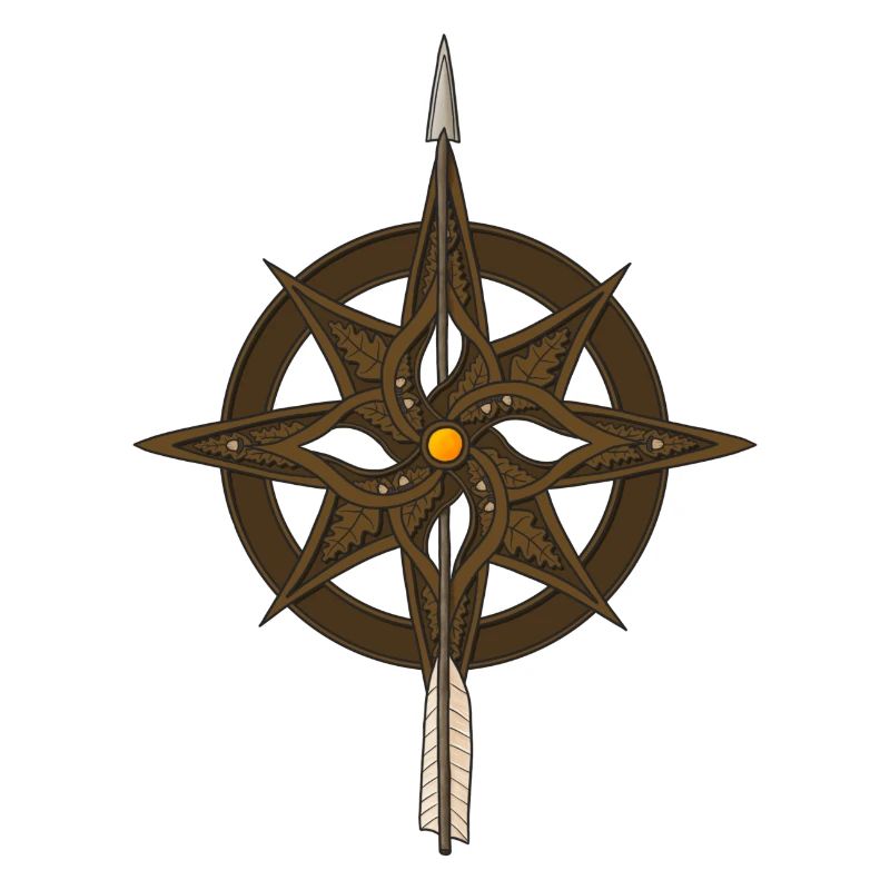 Fantasy Compass Rose