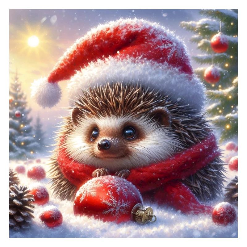 Christmas Hedgehog