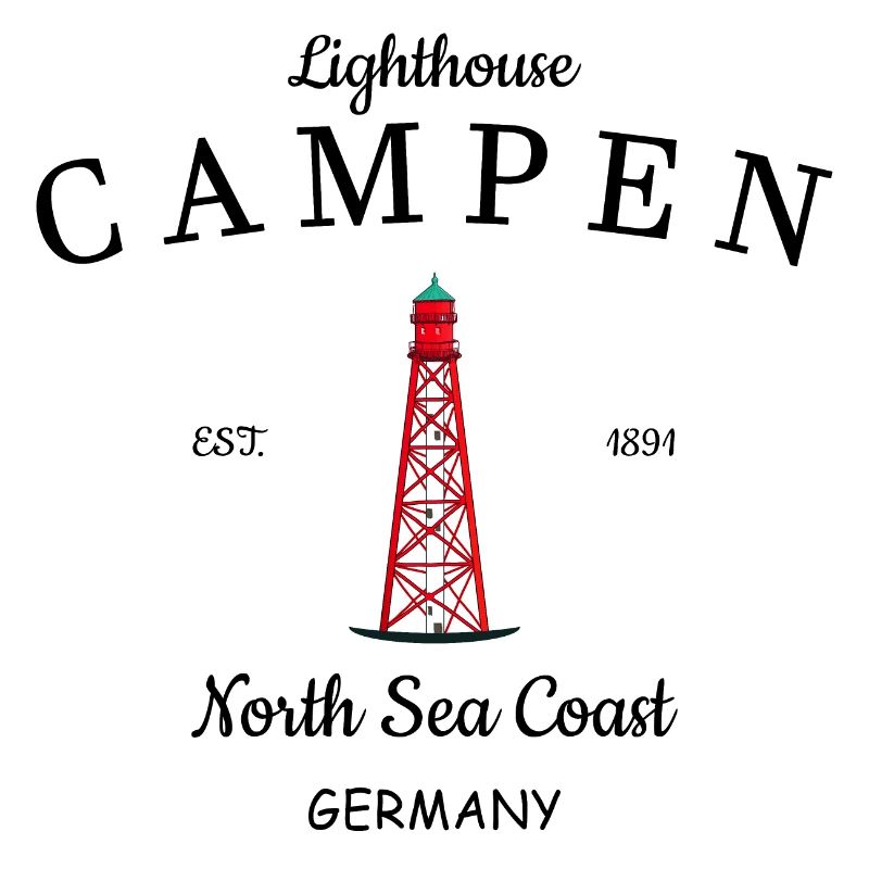 Lighthouse Camping North Sea Germany