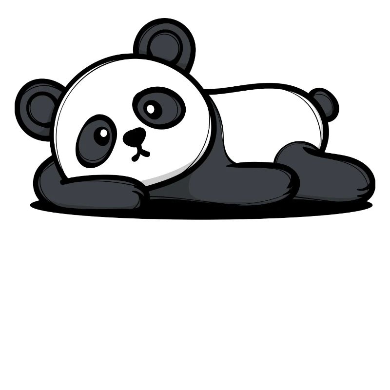 Is Mir Egal Statement Panda Gleichgültig