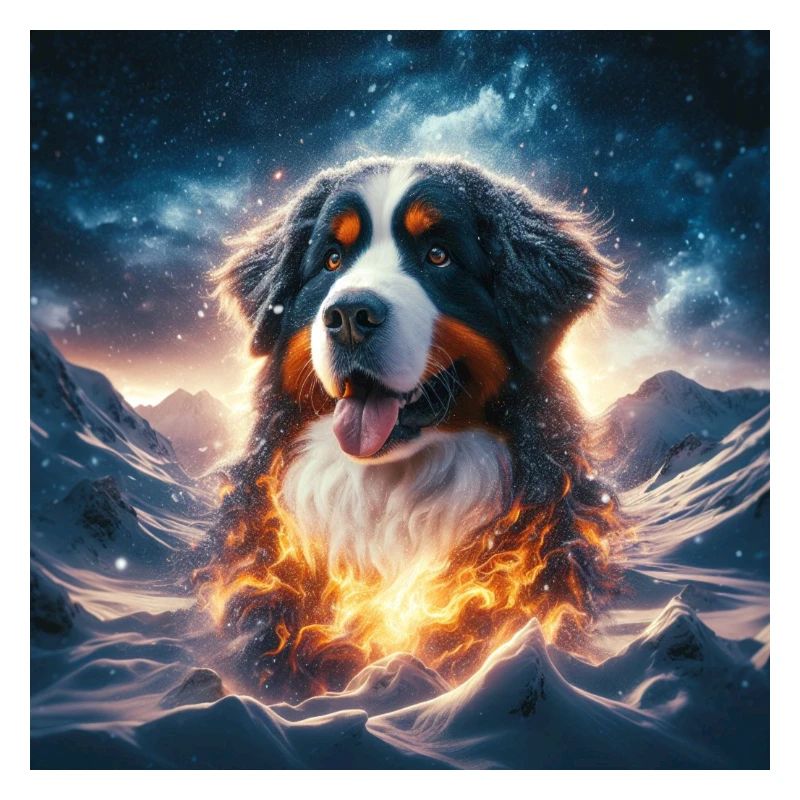 Bernese mountain dog