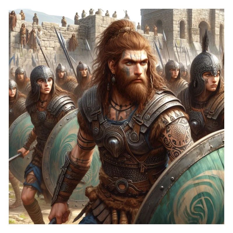 Keltiberer verteidigen Numancia