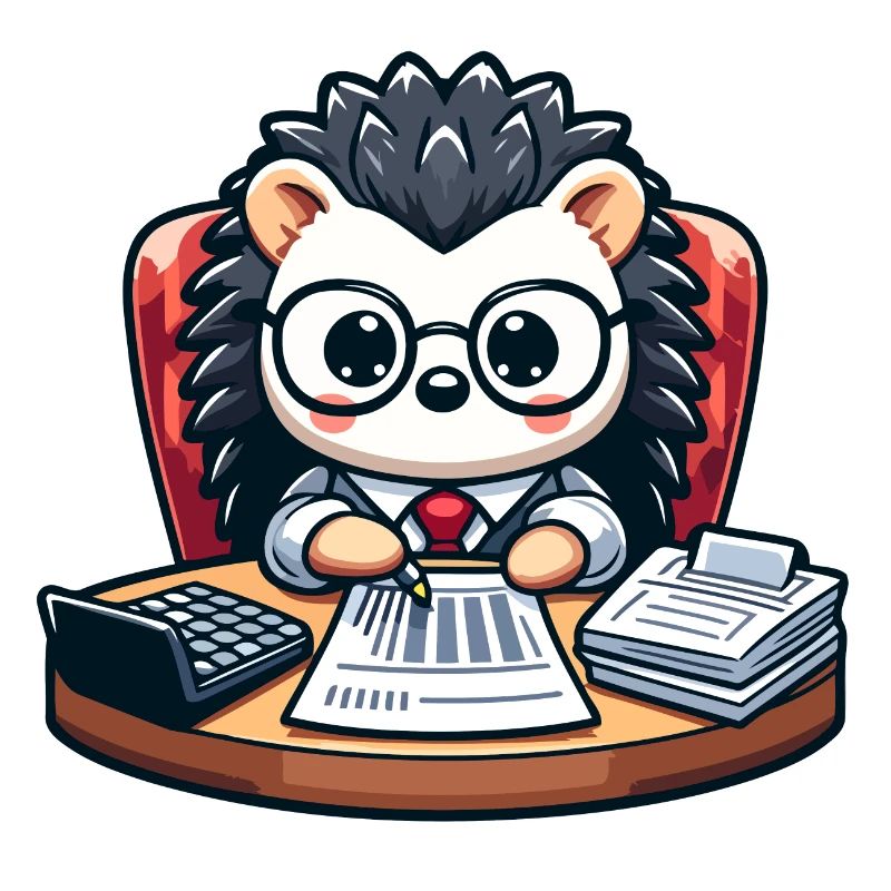 Hérisson comptable : la bestiole calculatrice