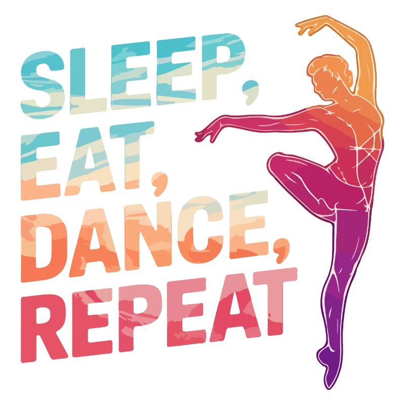 Dormir Manger Danse Répéter