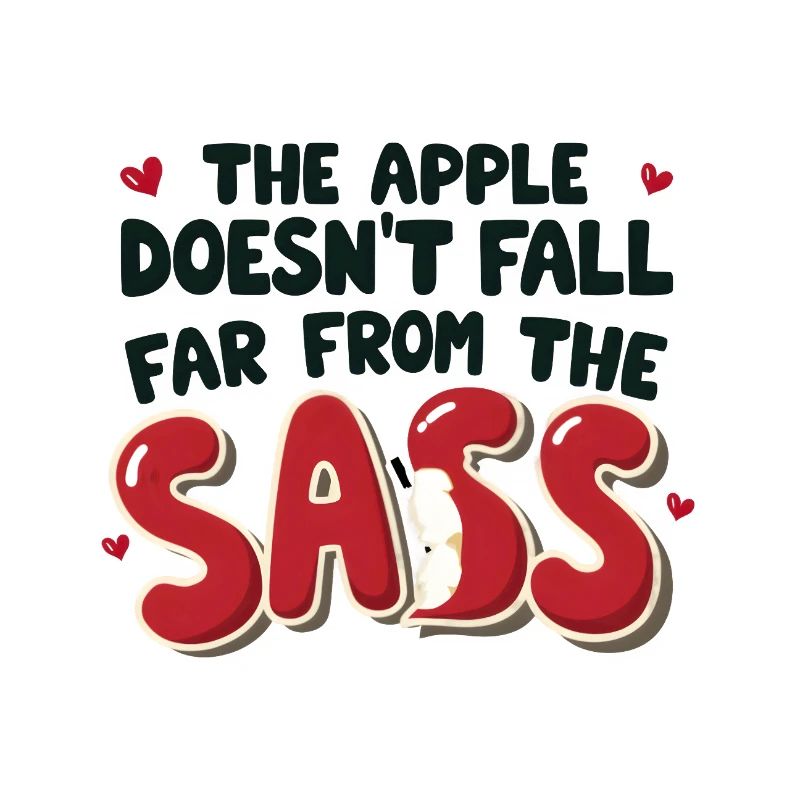 The Apple Doesn't Fall Far from the Sass