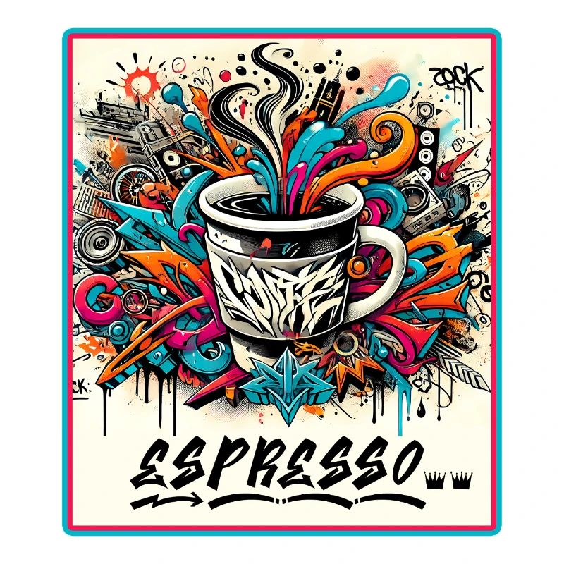 Espresso Graffiti Kaffee Design
