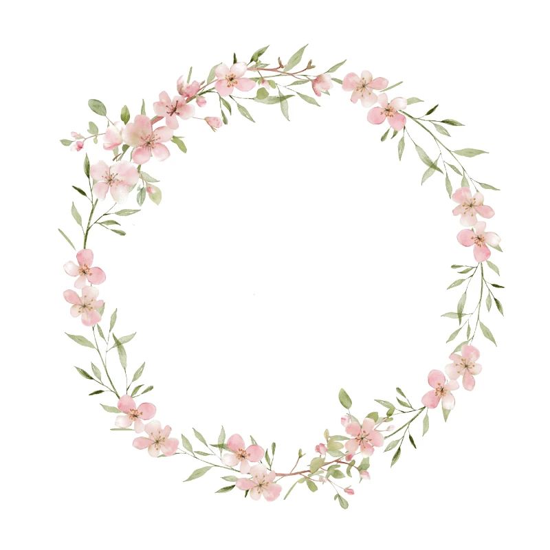 Spring Wreath - Personalizable