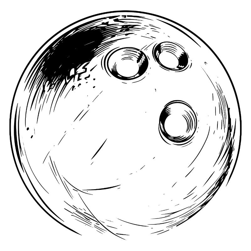Dessin de bowling