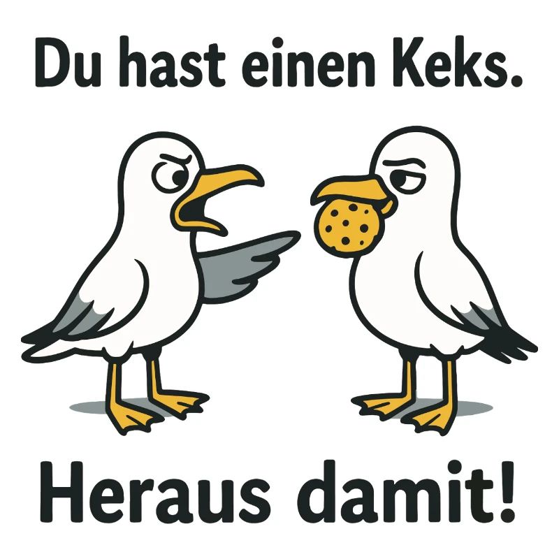 Du hast einen Keks Heraus damit