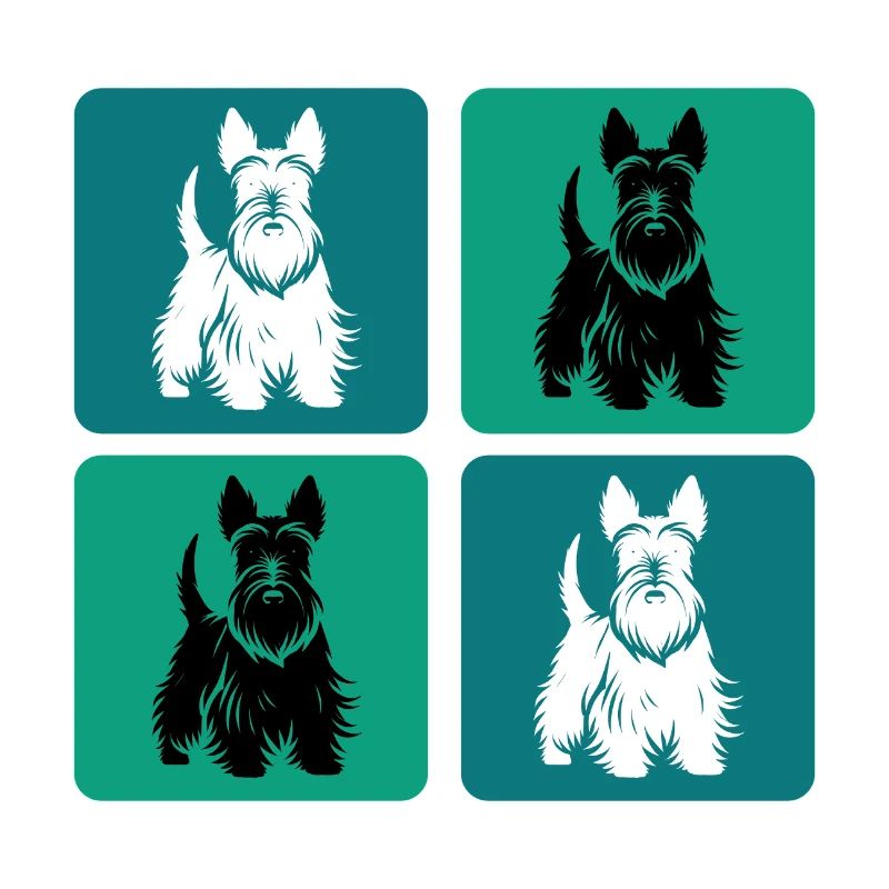 Scottish Terrier Vintage Design