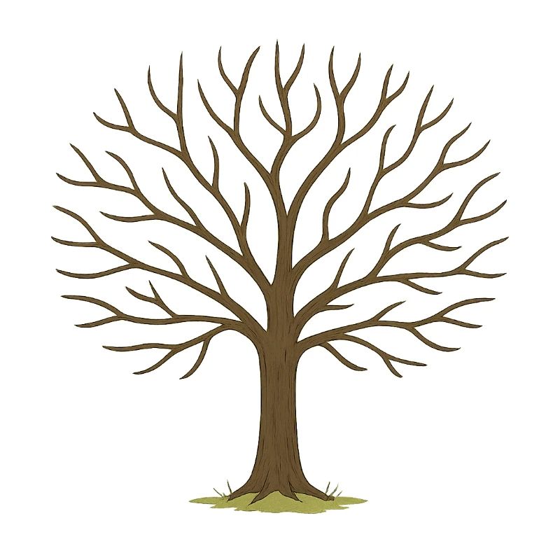 Winterbaum Silhouette