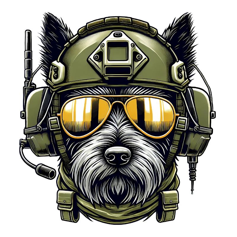 Terrier écossais Conception militaire