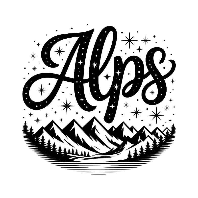 Alpes - Conception de souvenirs