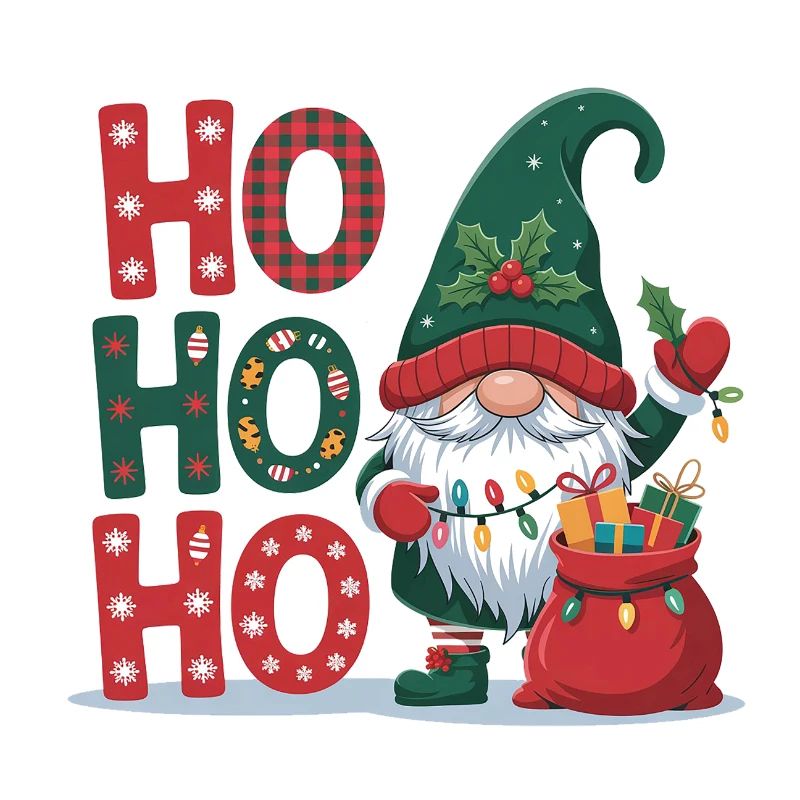 HoHoHo Gnome Christmas