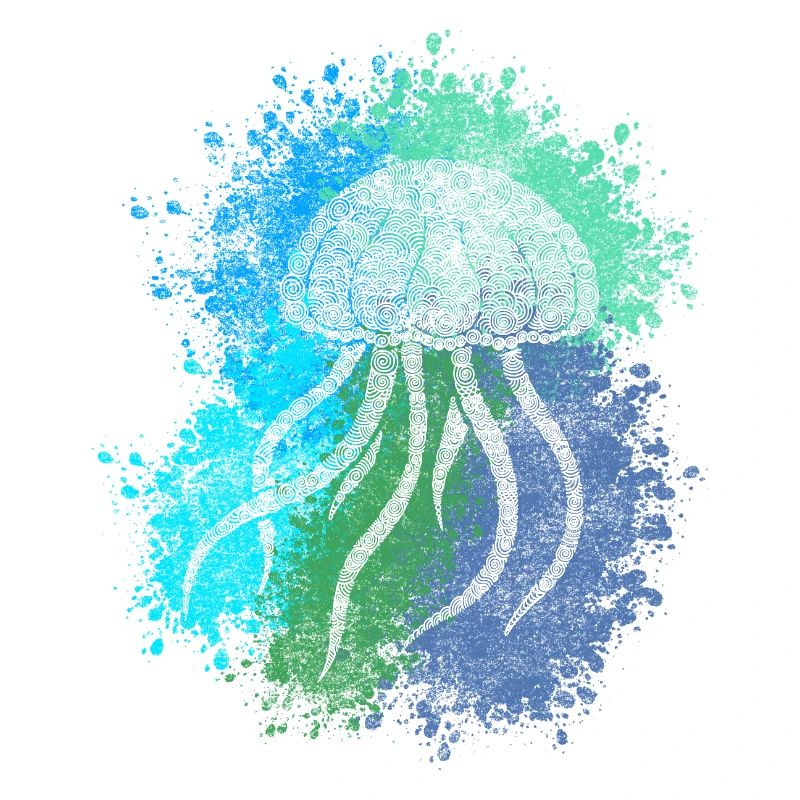 Zentangle Jellyfish