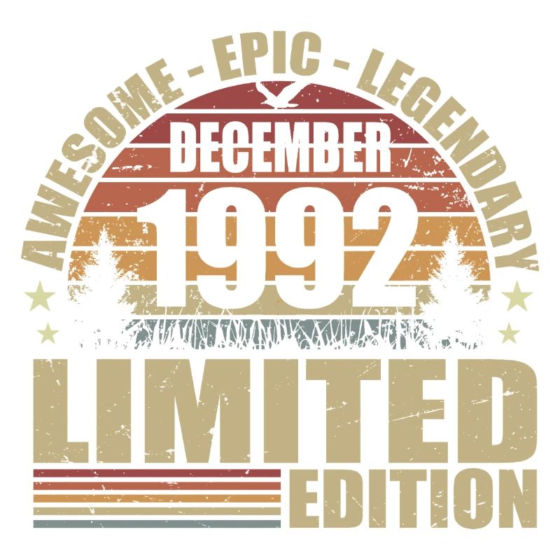 Décembre 1992 - Édition Limitée Décembre 1992