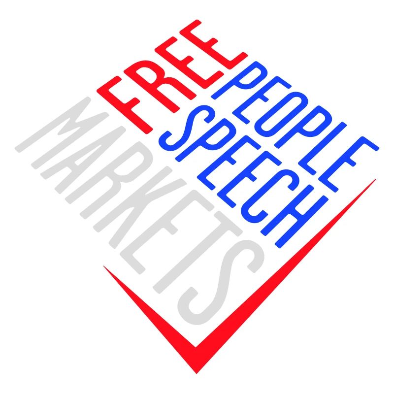 Marché de la liberté d’expression Peuple Libertarian Freedom Logo