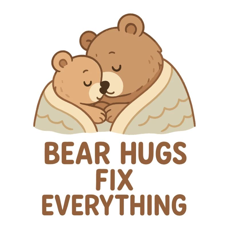 Two Bears Hug – Bear Hugs Fix Everything