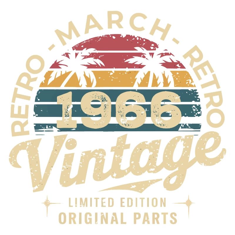 Anniversaire Mars 1966 Édition Limitée Retro March