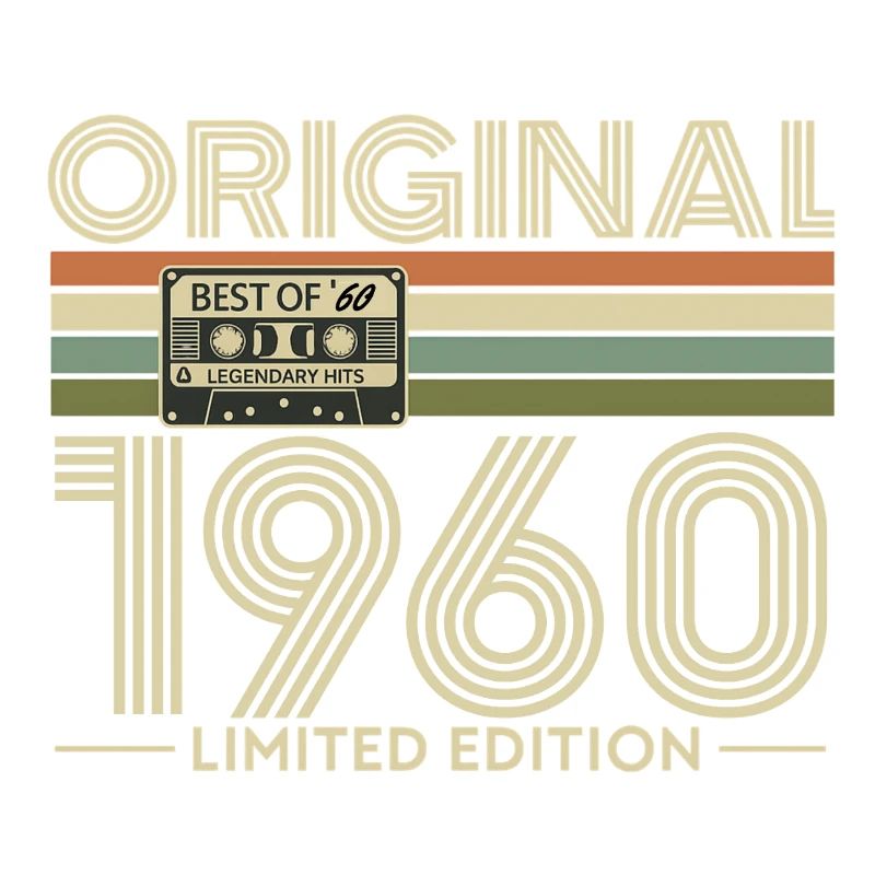 Original 1960s Cassette Édition Limitée