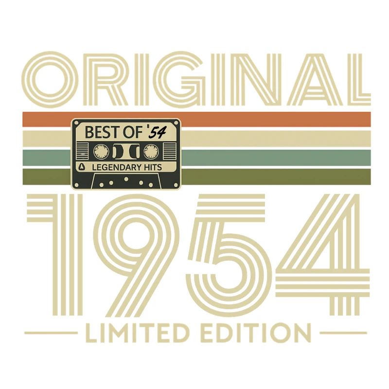 Original 1954 Édition Limité Retro Hits