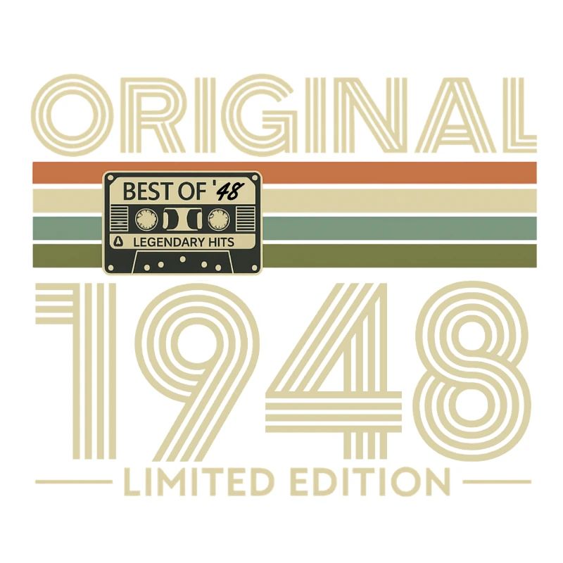Original 1948 Retro Cassette Tee