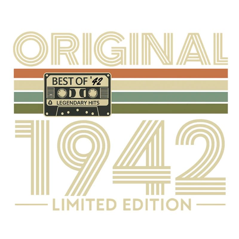 Original 1942 Édition Limitée Retro