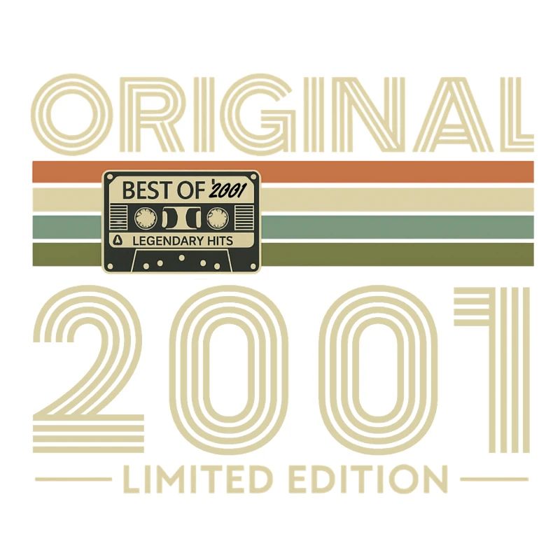 Original 2001 Édition Limité Retro