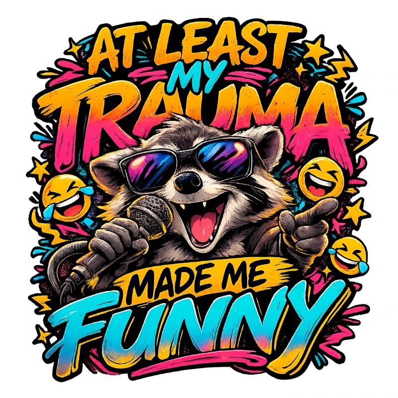 Trauma machte mich witzig