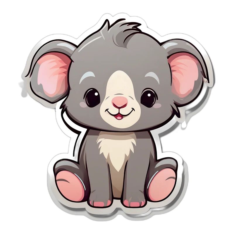 Pastell-Cuddly Koala