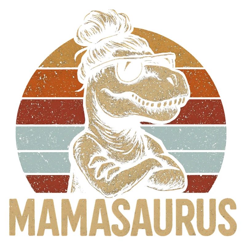 Mamasaurus Mama Mutter Geschenkidee Humor Lustig