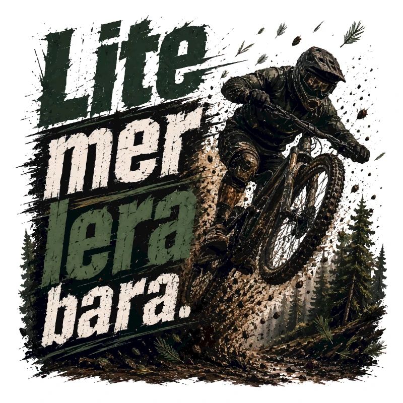 VTT Descente : Un peu plus de boue, c'est tout