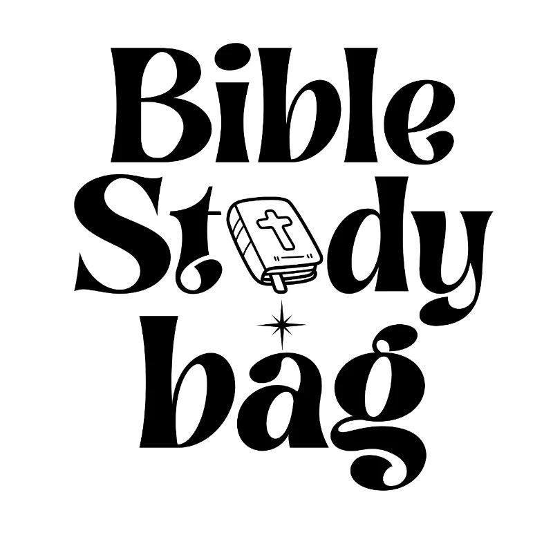 Bible Study bag Bibelstunde Tasche Gott Glaube 
