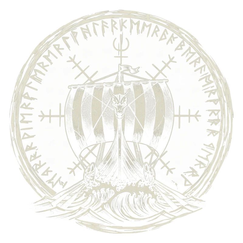 Drakkar viking - Bateau-dragon