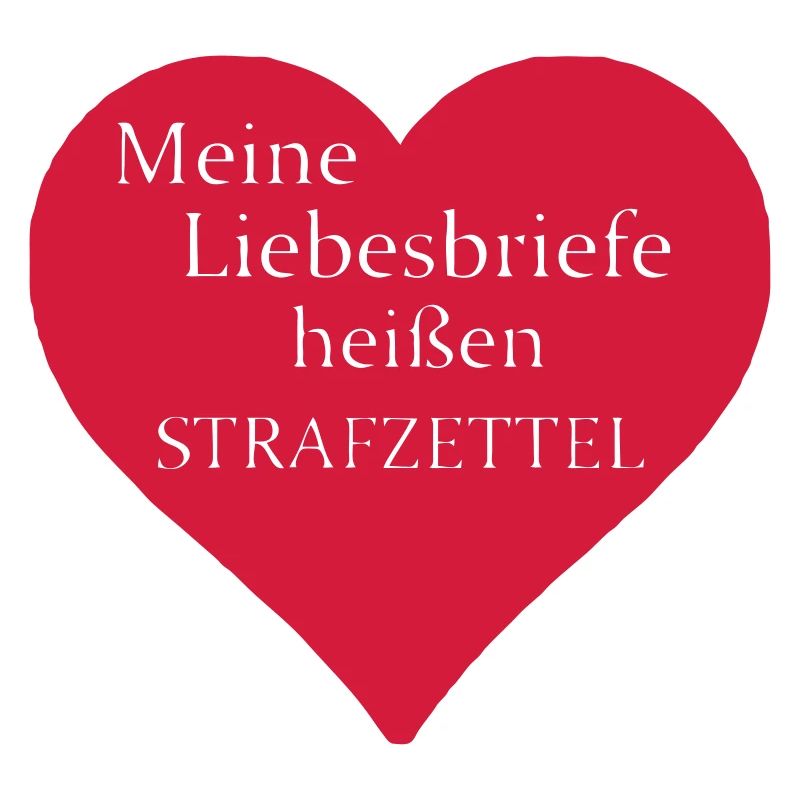 Strafzettel Liebe Spruch Geschenk Herz Polizei