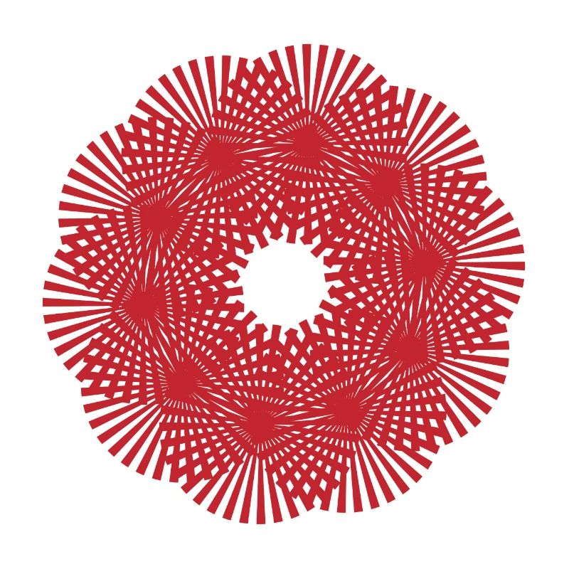 Mandala | Rayons de soleil | Modèle