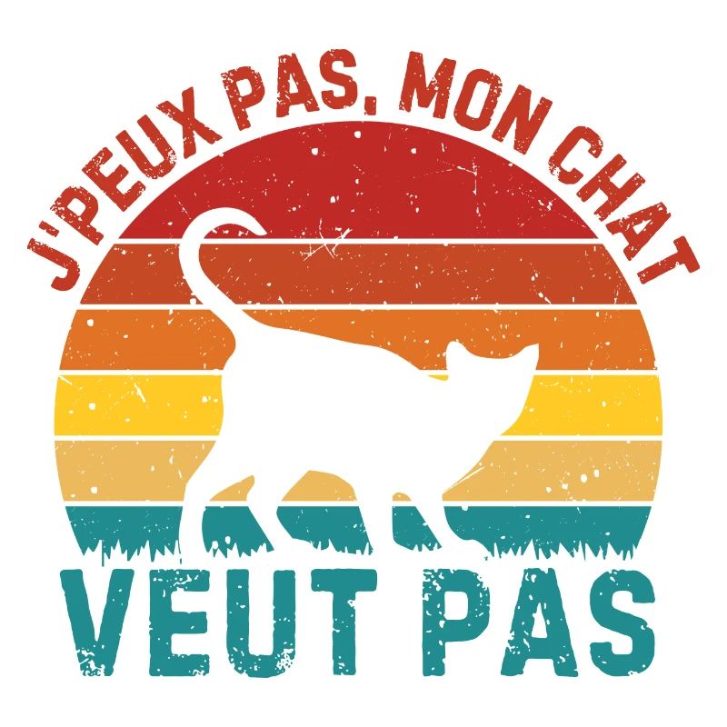 J PEUX PAS MON CHAT VEUT PAS