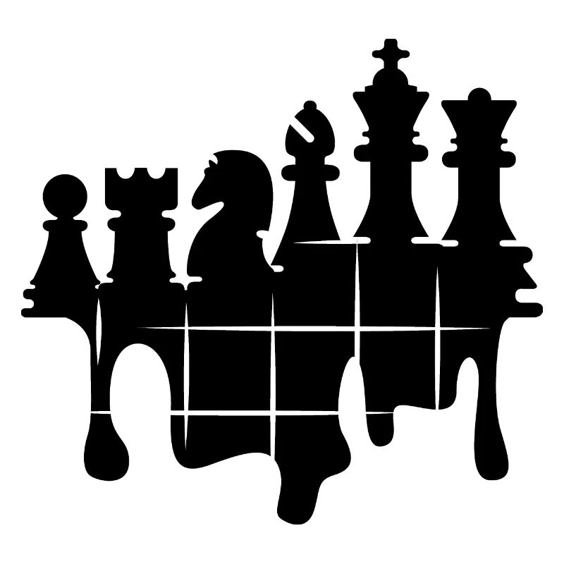 Chess Graffiti Chess Set Figures Knight rook