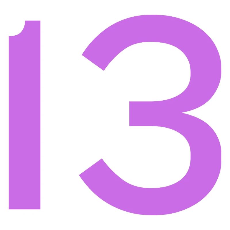 13