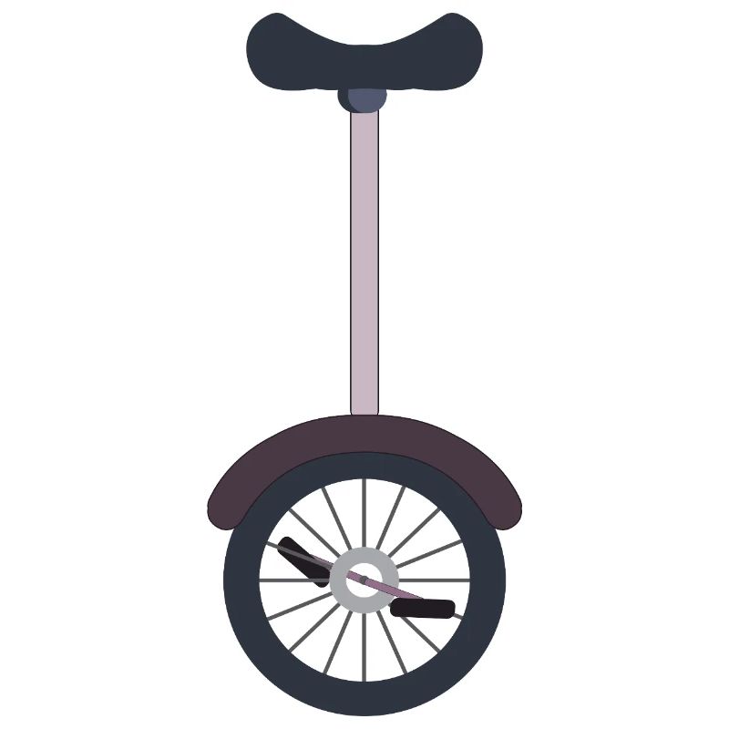 Einrad Einradfahrer