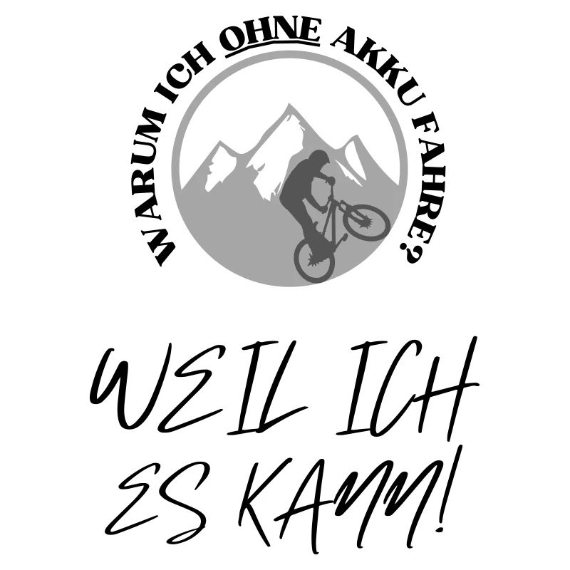 Why do I ride without a battery? Battery empty? Ride on