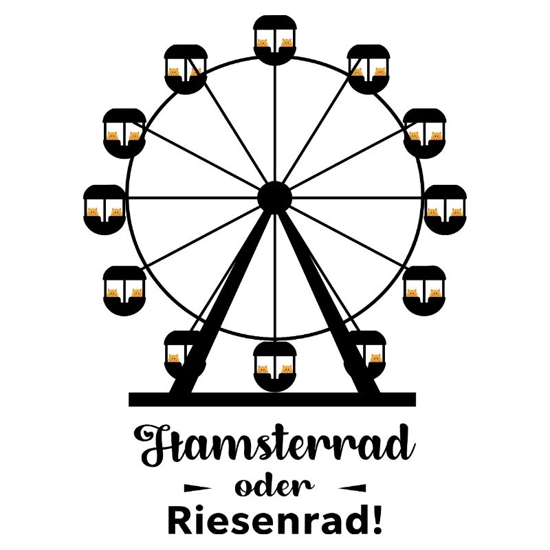 Roue de hamster ou grande roue