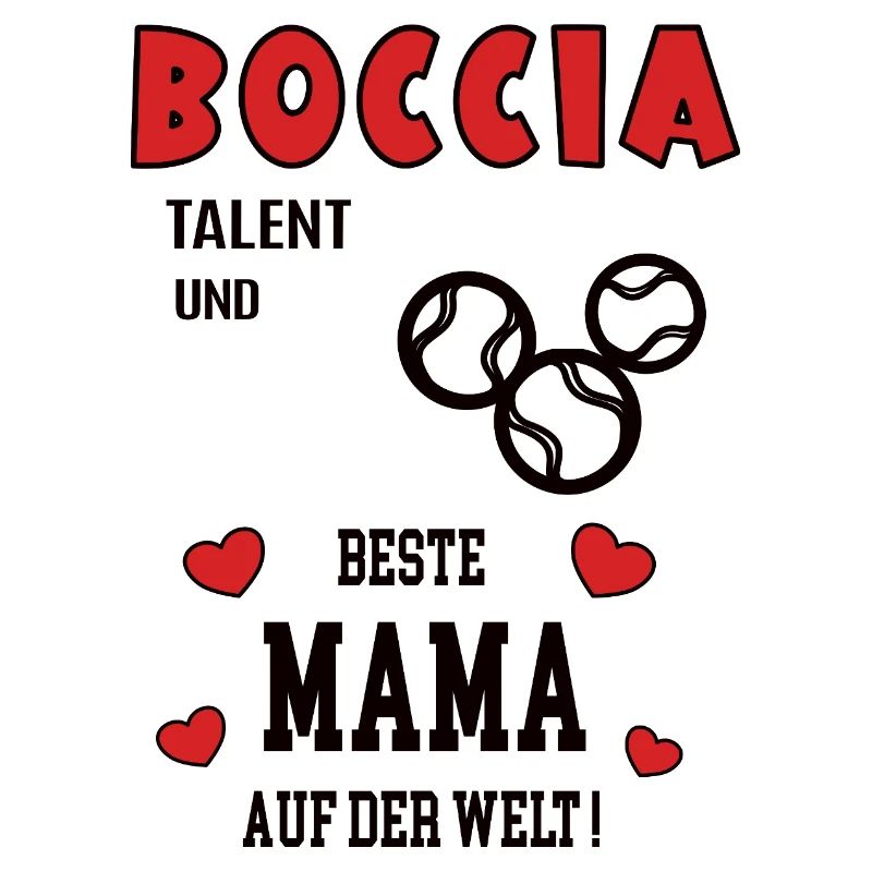 Joueuse de boccia Maman Joueuse de boccia Maman Boule