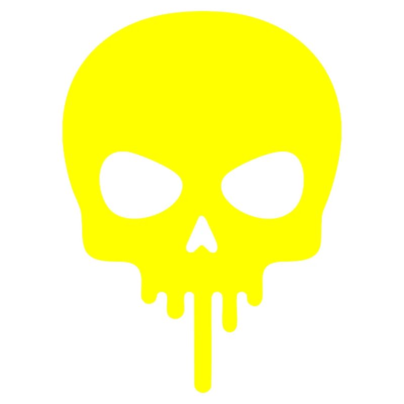 Neonschädel tropft