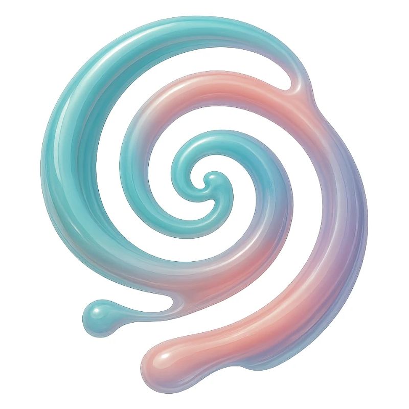Spirale 3D Pastel