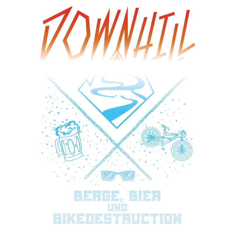 downhill